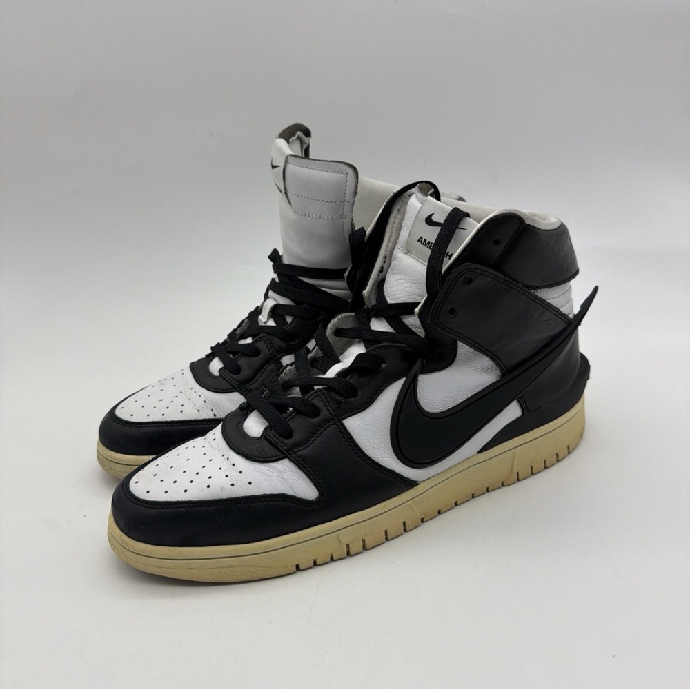 Size 12 - AMBUSH x Nike Dunk High Black White